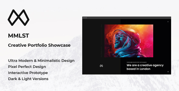 MMLST - Creative Portfolio Showcase Adobe XD Template
